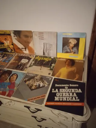 Lote Vinilos Varios Artistas Pop Rock Latino