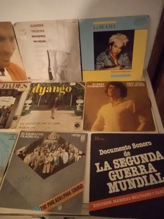 Lote Vinilos Varios Artistas Pop Rock Latino