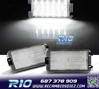 LUCES MATRÍCULA LED SEAT