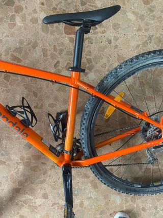 Bicicleta Cannondale Trail Naranja