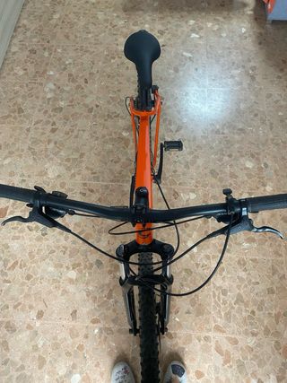 Bicicleta Cannondale Trail Naranja