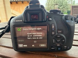 Canon EOS 2000D + objetivo 18-55mm