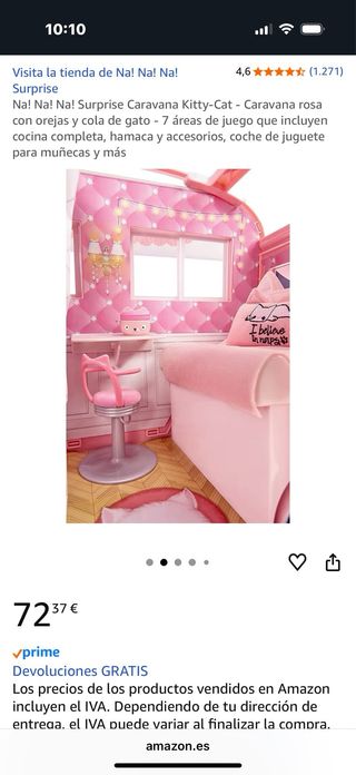 Caravana Kitty-Cat Na! Na! Na! Surprise