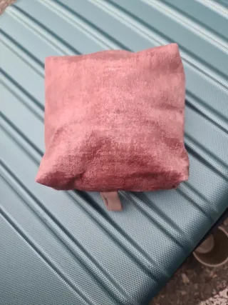 Estuche de terciopelo rosa