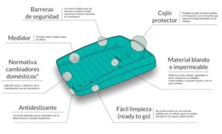 Cambiador Nannak para bebé