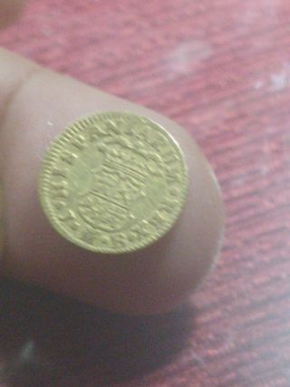 Moneda medio escudo ,durillo,Fernando Vi.1753