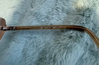 Gafas de sol Gucci marrones y doradas