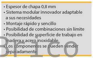 Conjunto Taller 3 Módulos S/Madera Edición Limitada