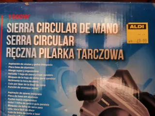 Sierra Circular Ferrex 1500W