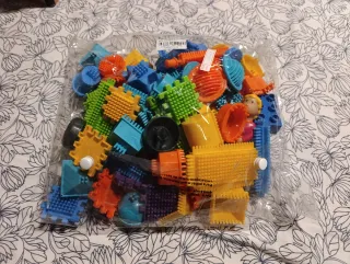 Juego Bloques Sensoriales Construcción