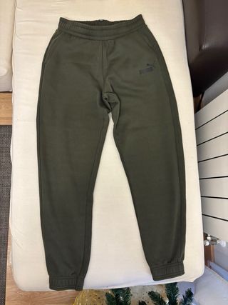 Pantalón chándal Puma verde