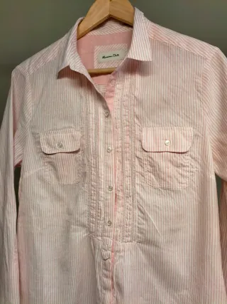Camisa Massimo Dutti mujer manga larga