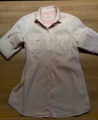 Camisa Massimo Dutti mujer manga larga