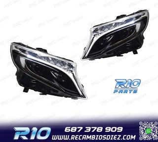 FAROS MERCEDES CLASE V W447 VITO 14-20 FULL LED