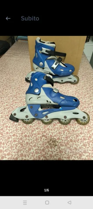 Rollerblade Bambino Blu/Grigio