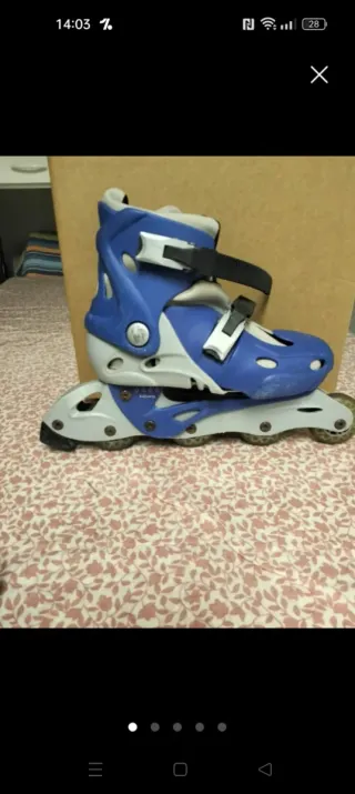 Rollerblade Bambino Blu/Grigio