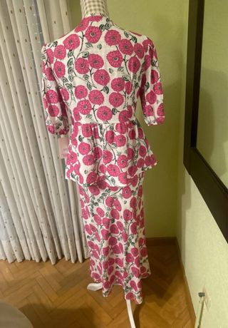 Conjunto Falda y Blusa Estampado Floral