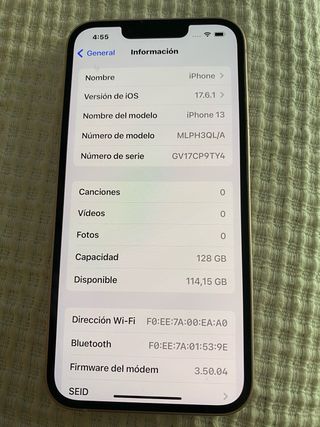 iPhone 13 128GB Rosa