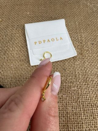 Pendientes PDPAOLA plata de ley y baño de oro