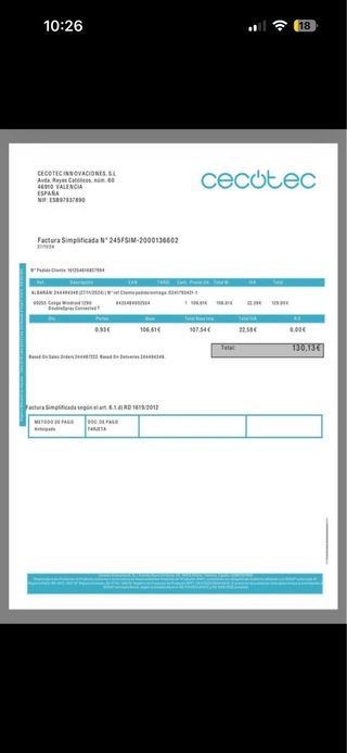 Cecotec Conga Windroid 1290 Limpiacristales