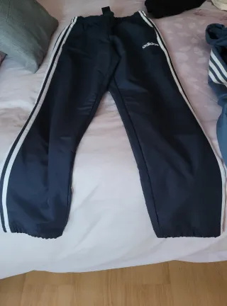 Chándal Adidas Gris y Negro