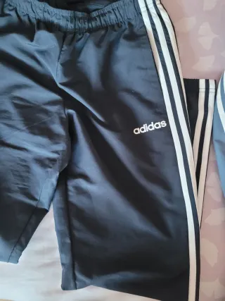 Chándal Adidas Gris y Negro
