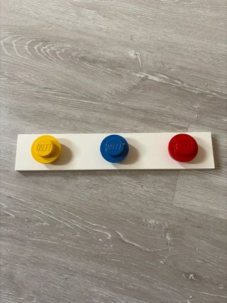 Appendiabiti Lego, cm 25, 3 ganci appendiabiti