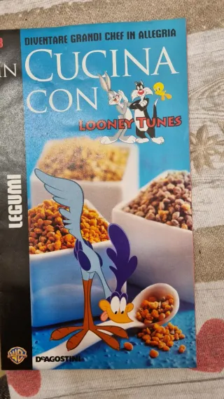 Diventare grandi in cucina con Looney Tunes.