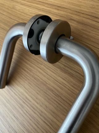 Manilla y cerradura de puerta