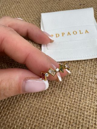 Anillo PDPAOLA plata de ley y baño de oro