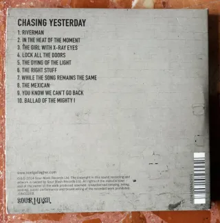 Noel Gallagher's - Chasing Yesterday. Cd