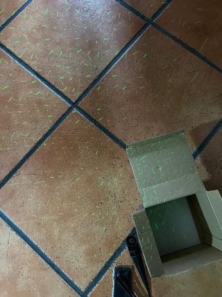 Proyector Eléctrico Lawn Snowflake Light.