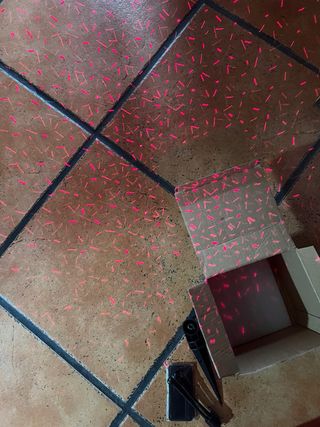 Proyector Eléctrico Lawn Snowflake Light.