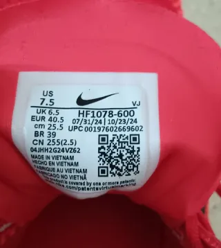 Zapatillas Nike Free Rojas