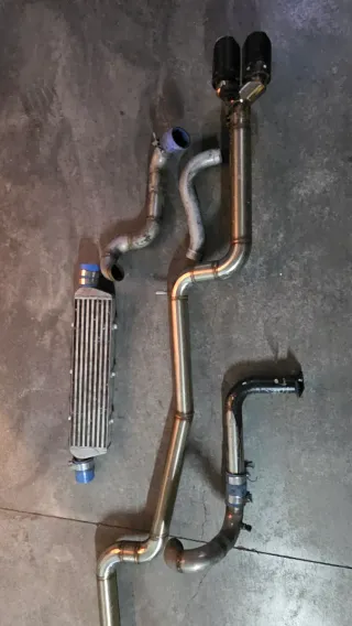 Escape, Downpipe, Intercooler E46