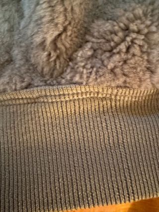 Chaqueta ante beige/marrón