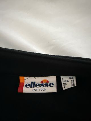 Chándal Ellesse Mujer Negro y Blanco