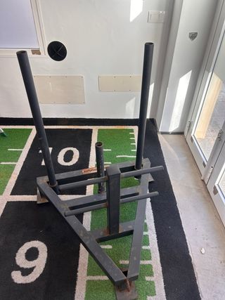 Trineo de arrastre para gimnasio