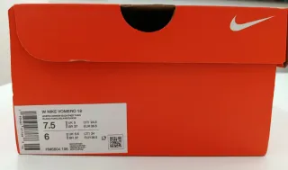 Zapatillas Nike Running Blancas vomero 18, 38.5 M.