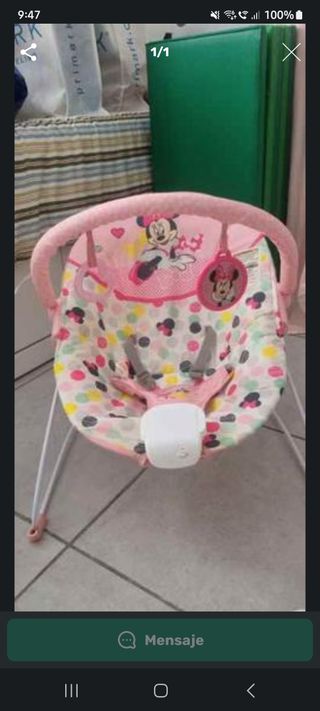 Hamaca Minnie Mouse - Casi Nueva