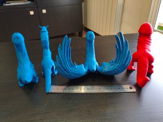 Figura Rex Original Azul y Roja