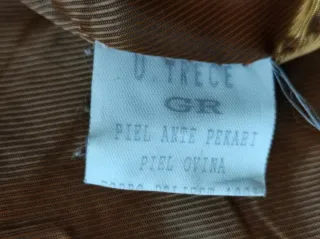 Chaqueta Piel Ovino Talla XL