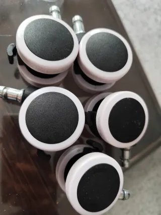 Ruedas silla giratoria