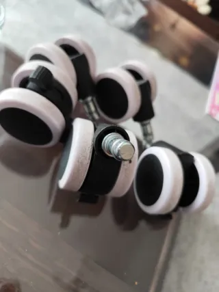 Ruedas silla giratoria