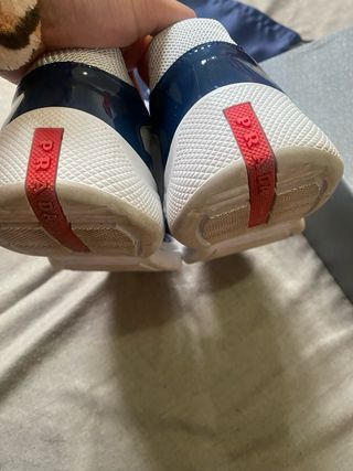 Prada American Cup Blu/Bianco