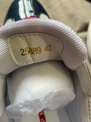 Prada American Cup Blu/Bianco