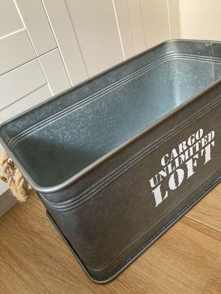 Baúl metálico almacenaje