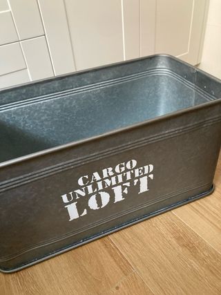 Baúl metálico almacenaje