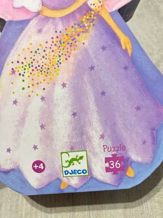 Puzzle Hada Unicornio Djeco 36 piezas infantil + 4