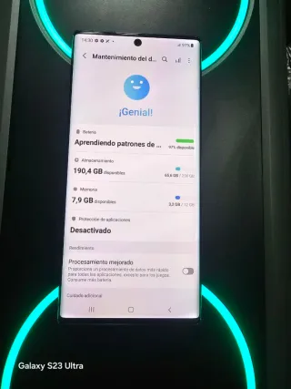 Samsung Galaxy Note10 Plus Negro